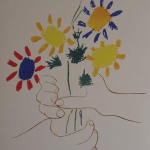 Fine Cubist limited edition print, Pablo Picasso, hand signed & hand numbered