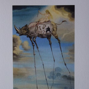 Fine Surrealist limited edition print, Salvador Dali, signed & numbered in pencil