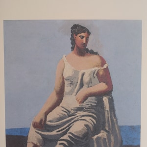 Fine Cubist limited edition print - Blue period portrait of a woman, Pablo Picasso, signed & numbered