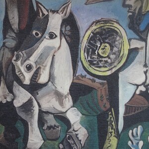 Fine Cubist Limited Edition Print Mythology Pablo Picasso Signed fine-cubist-limited-edition-print-mythology-pablo-picasso-signed