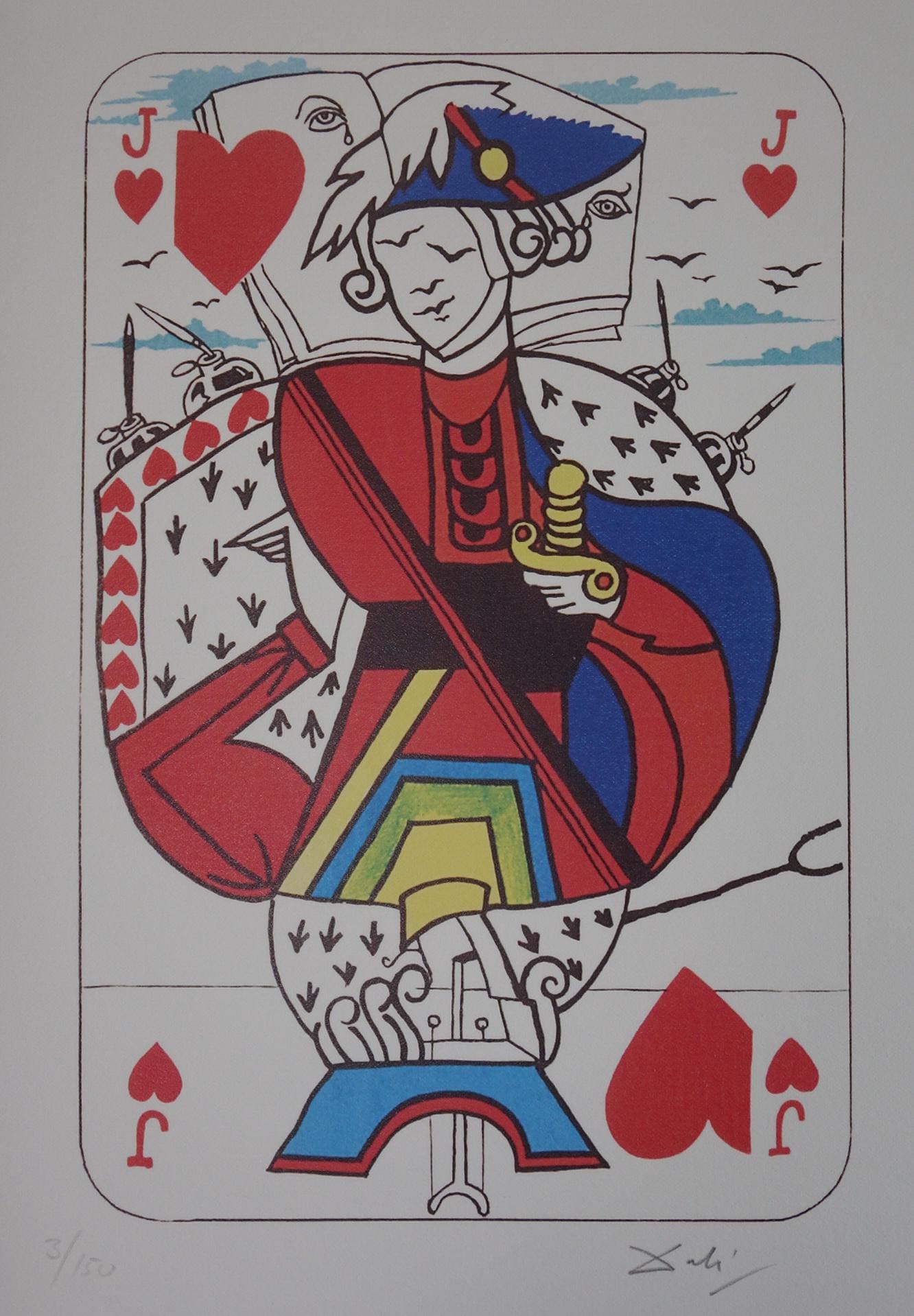 Salvador dali playing cards - Etsy 日本