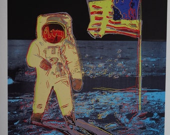 Fine Pop Art limited edition print – Astronaut, Andy Warhol, signed & numbered