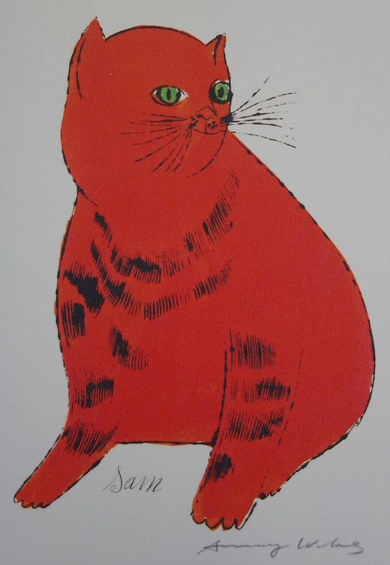 Fine Pop Art Limited Edition Print - Illustration - Cat