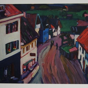 Fine Abstract limited edition print – landscape,  Wassily Kandinsky, signed & numbered
