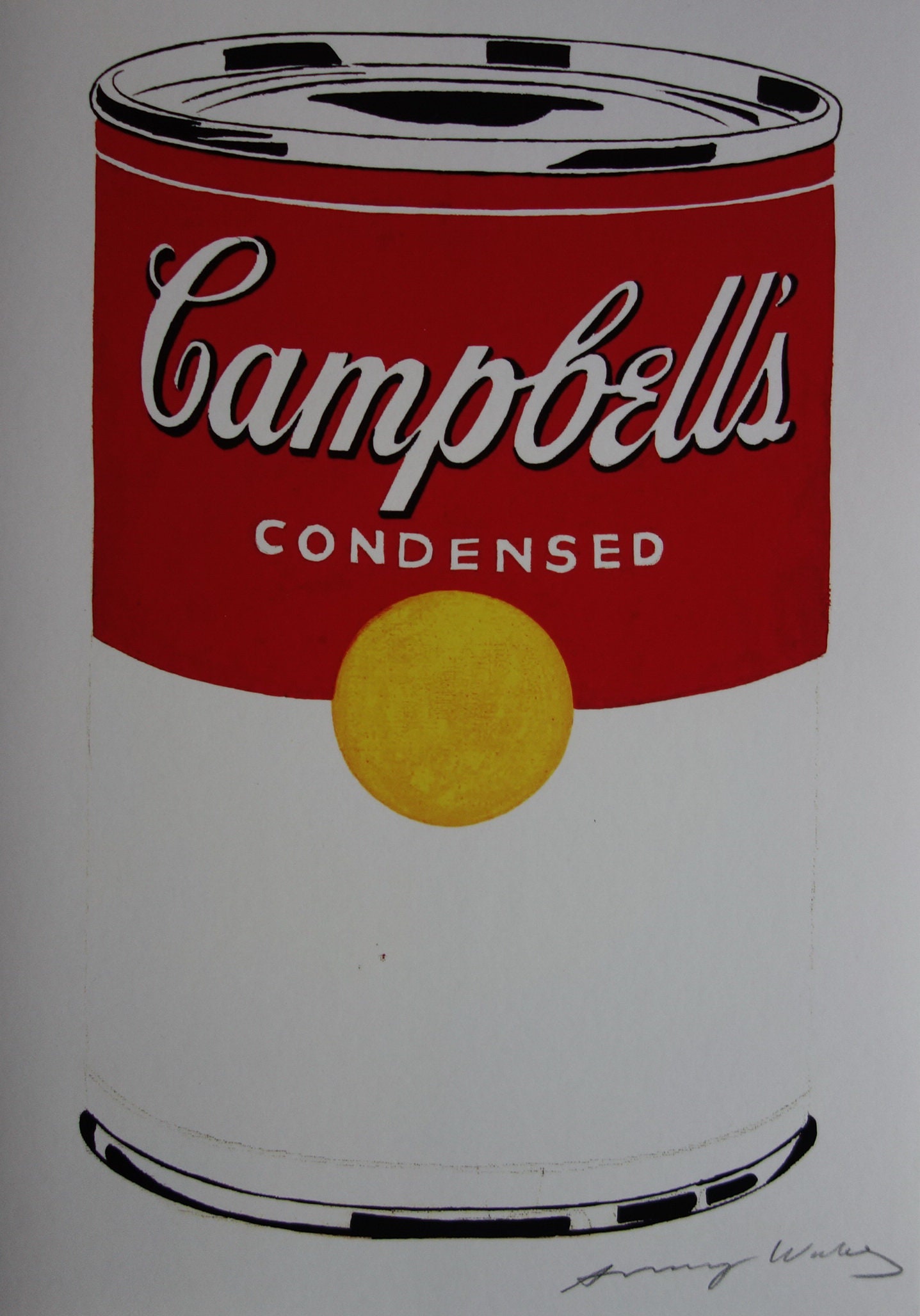 Fine Pop Art Limited Edition Print Campbells Soup Can Andy - Etsy