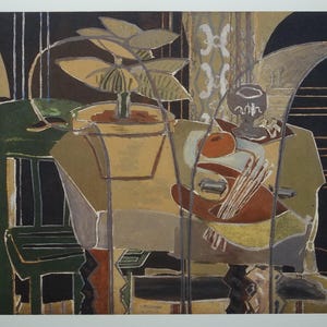 Fine Cubist limited edition print – still life, Georges Braque, signed & numbered