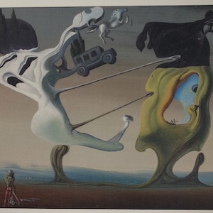 Fine Surrealist limited edition print, Salvador Dali, signed & numbered in pencil