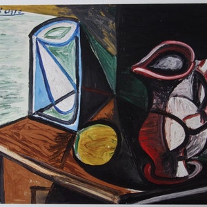 Fine Cubist limited edition print – still life, Pablo Picasso, signed & numbered