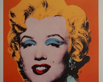 Fine Pop Art limited edition print – Marylin Monroe, Andy Warhol, signed & numbered