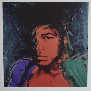 Fine Pop Art Limitierte Auflage – Promi Portrait Serie, Andy Warhol, Stempel signiert