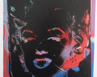 Fine Pop Art limited edition print – Marylin Monroe, Andy Warhol, signed & numbered