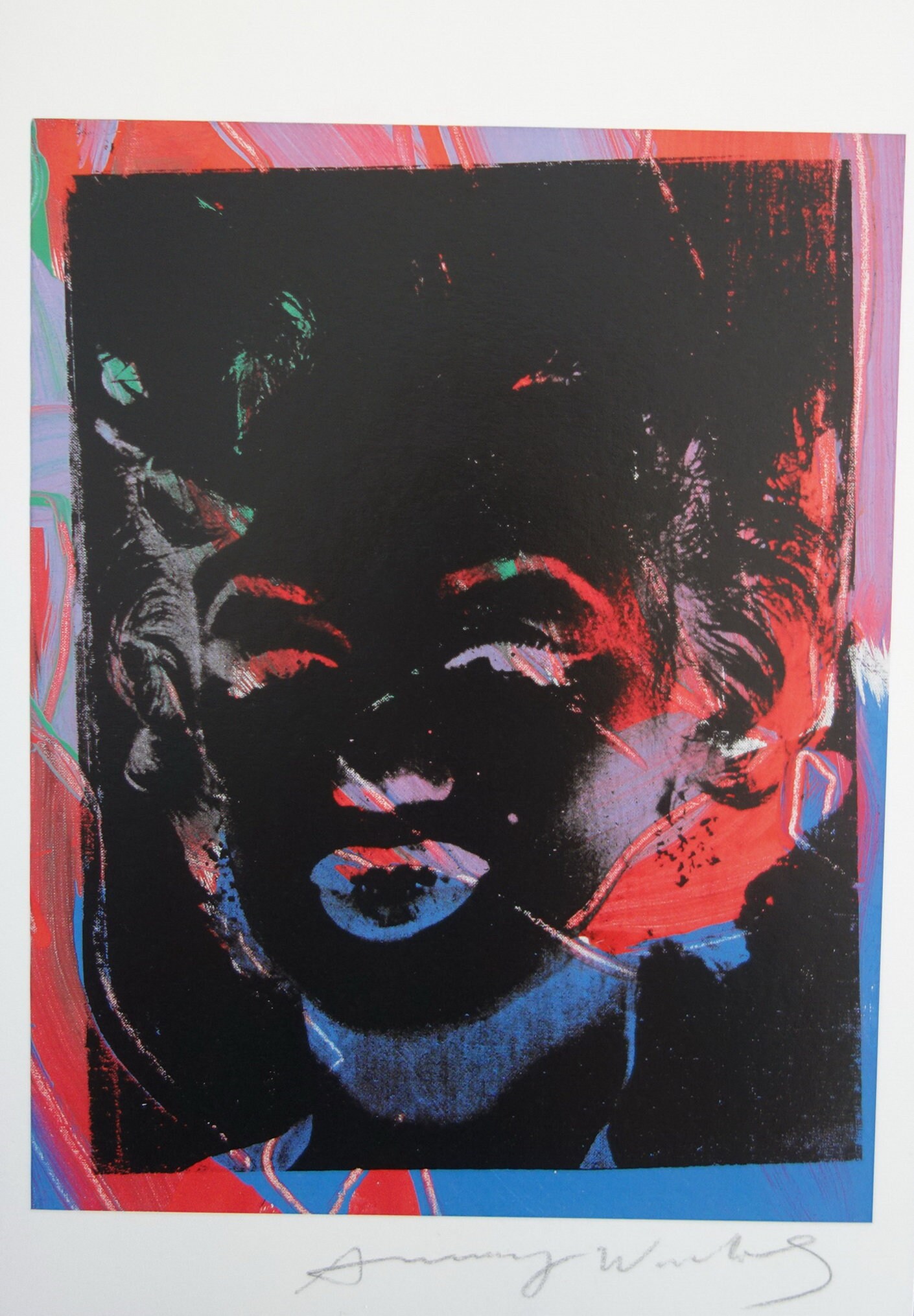 Fine Pop Art limited edition print – Marylin Monroe, Andy Warhol, signed & numbered