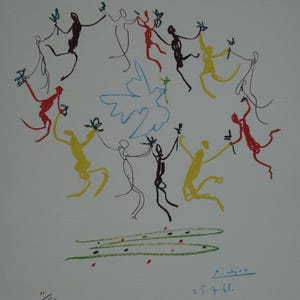 Fine Cubist limited edition print, Pablo Picasso, hand signed & hand numbered