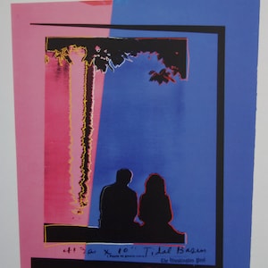 Impresión de edición limitada Fine Pop Art - cartel del festival de cine, Andy Warhol, firmado y numerado