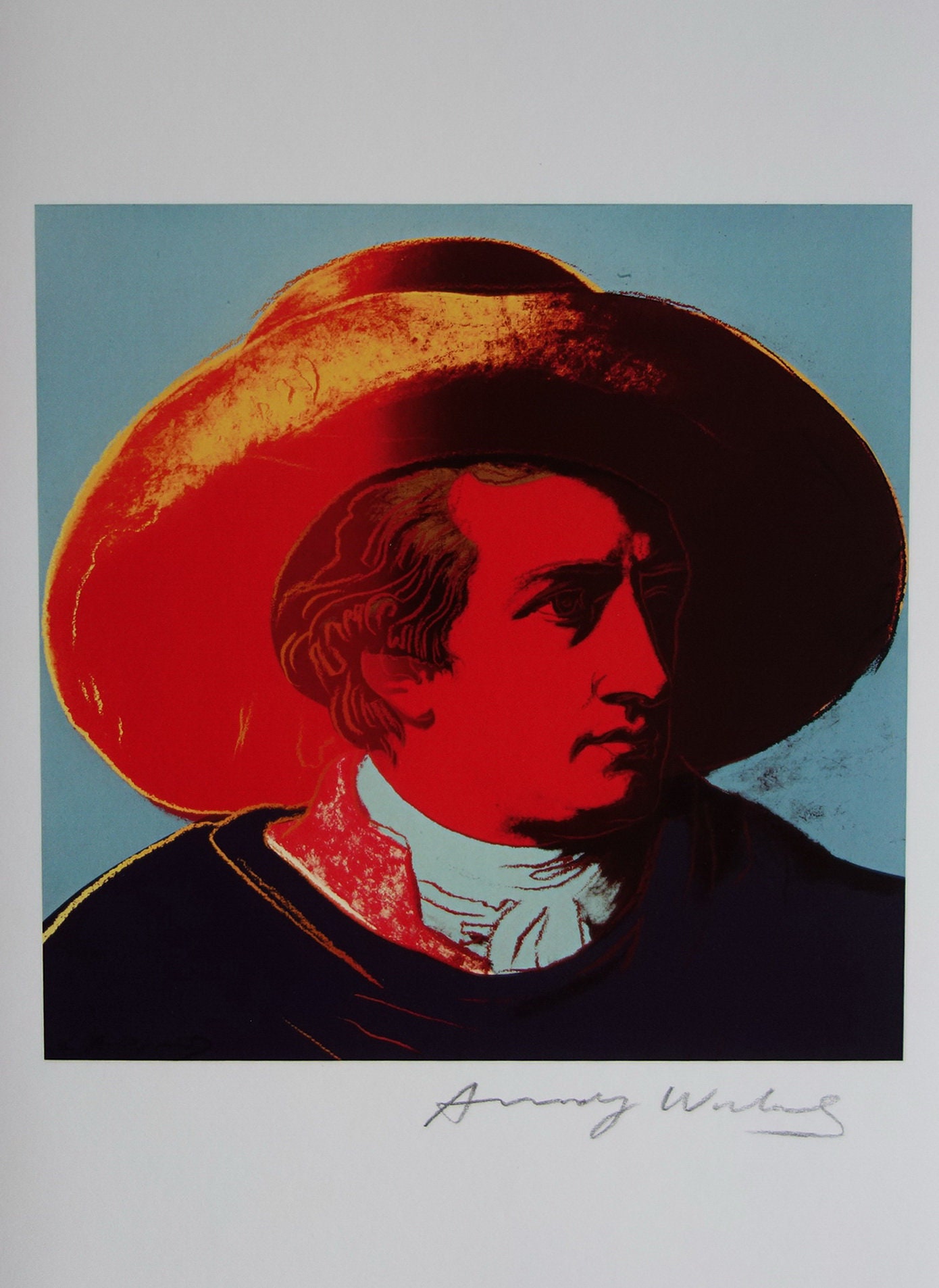 påske beholder lovende Fine Pop Art Limited Edition Print Goethe Andy Warhol - Etsy