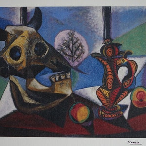 Fine Cubist limited edition print – still life, Pablo Picasso, signed & numbered