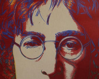 Fine Pop Art Andy Warhol Limited Edition Print – John Lennon