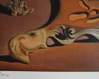 鉛筆画　サルバドール・ダリ サルバドール・ダリの限定版プリント、鉛筆でサインと番号入り - Etsy 日本