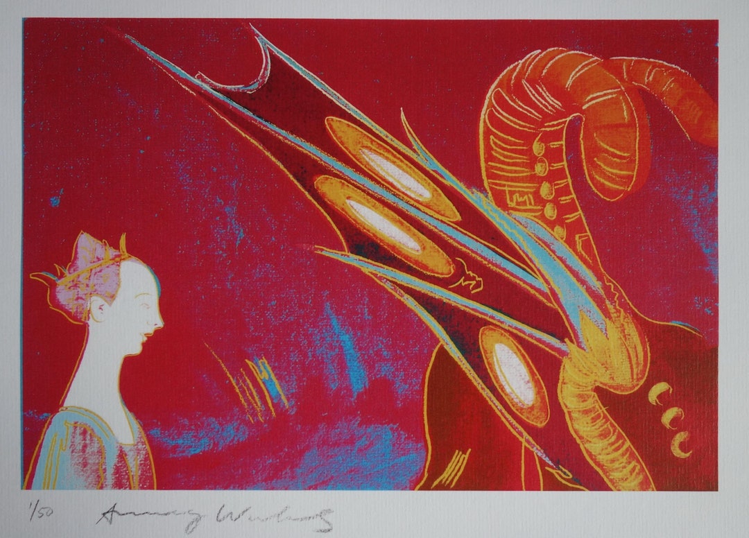 Fine Pop Art Limited Edition Print, Old Master Renaissance, Andy Warhol ...
