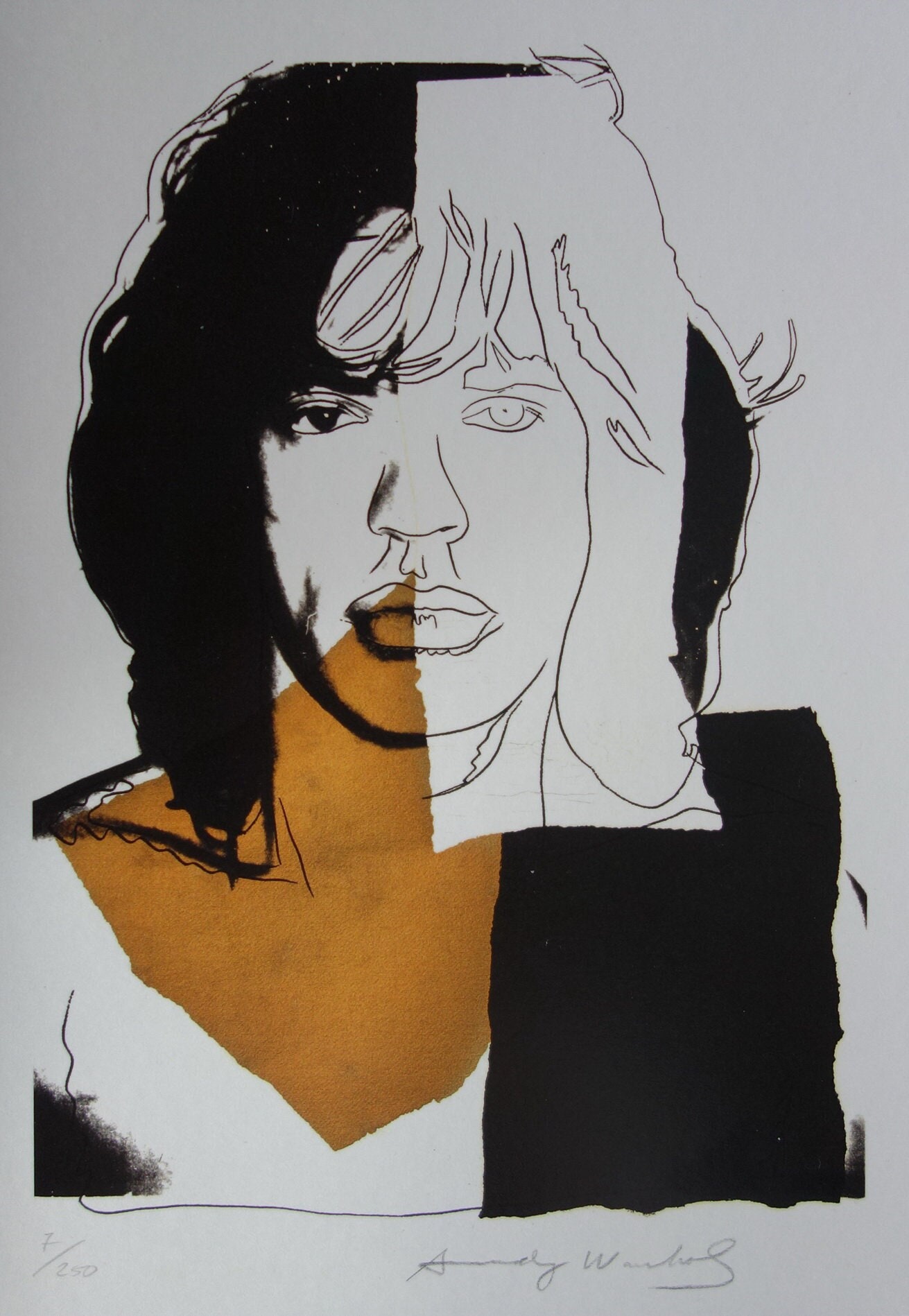 ファインポップアート アンディ ウォーホル 限定版プリント