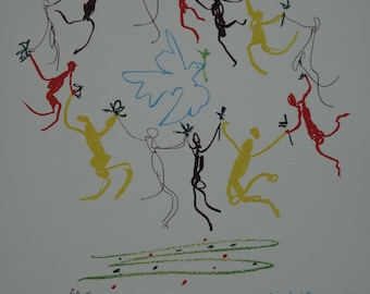 Fine Cubist limited edition print, Pablo Picasso, hand signed & hand numbered