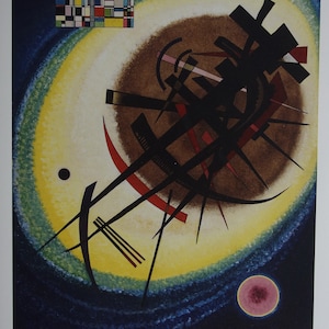 Fine limited edition print – Abstract composition,  Wassily Kandinsky, signed & numbered