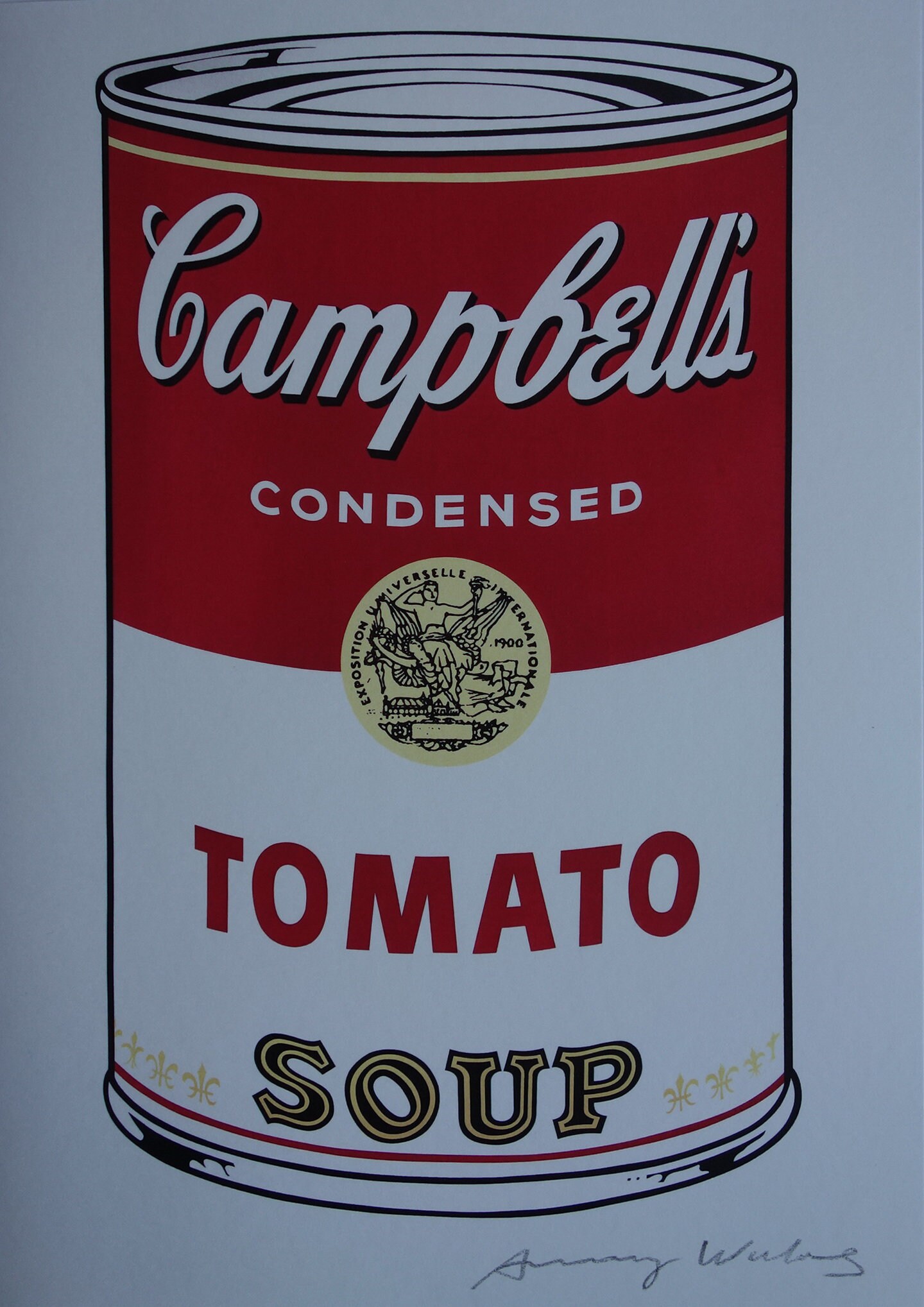 Fine Pop Art Limited Edition Print Campbells Soup Can Andy - Etsy