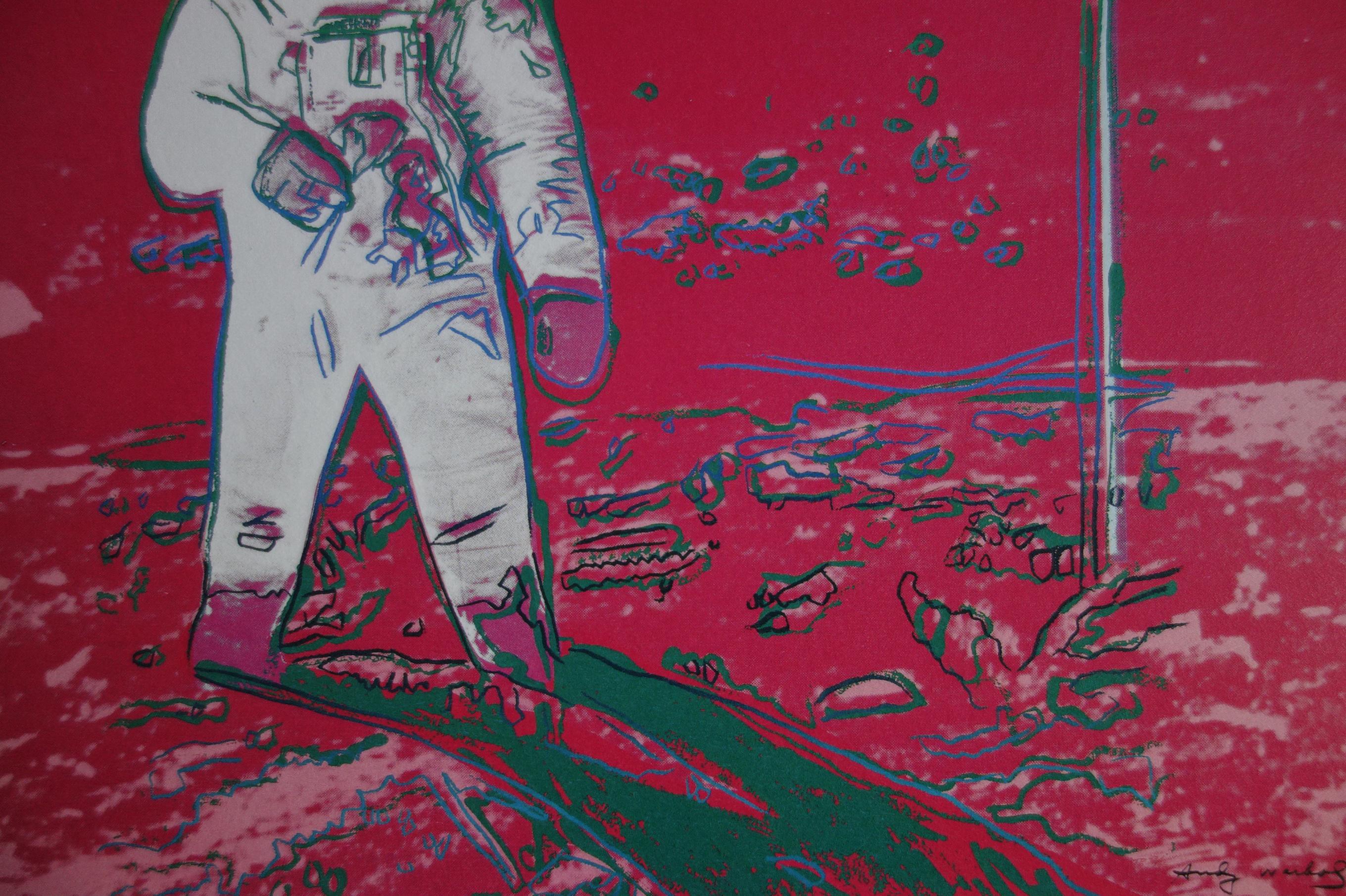 Fine Pop Art Limited Edition Print – Astronaut, Andy Warhol, Signed ...
