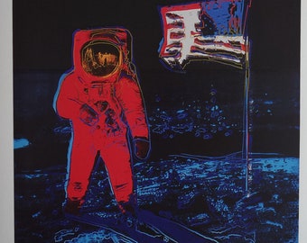 Fine Pop Art limited edition print – Astronaut, Andy Warhol, signed & numbered