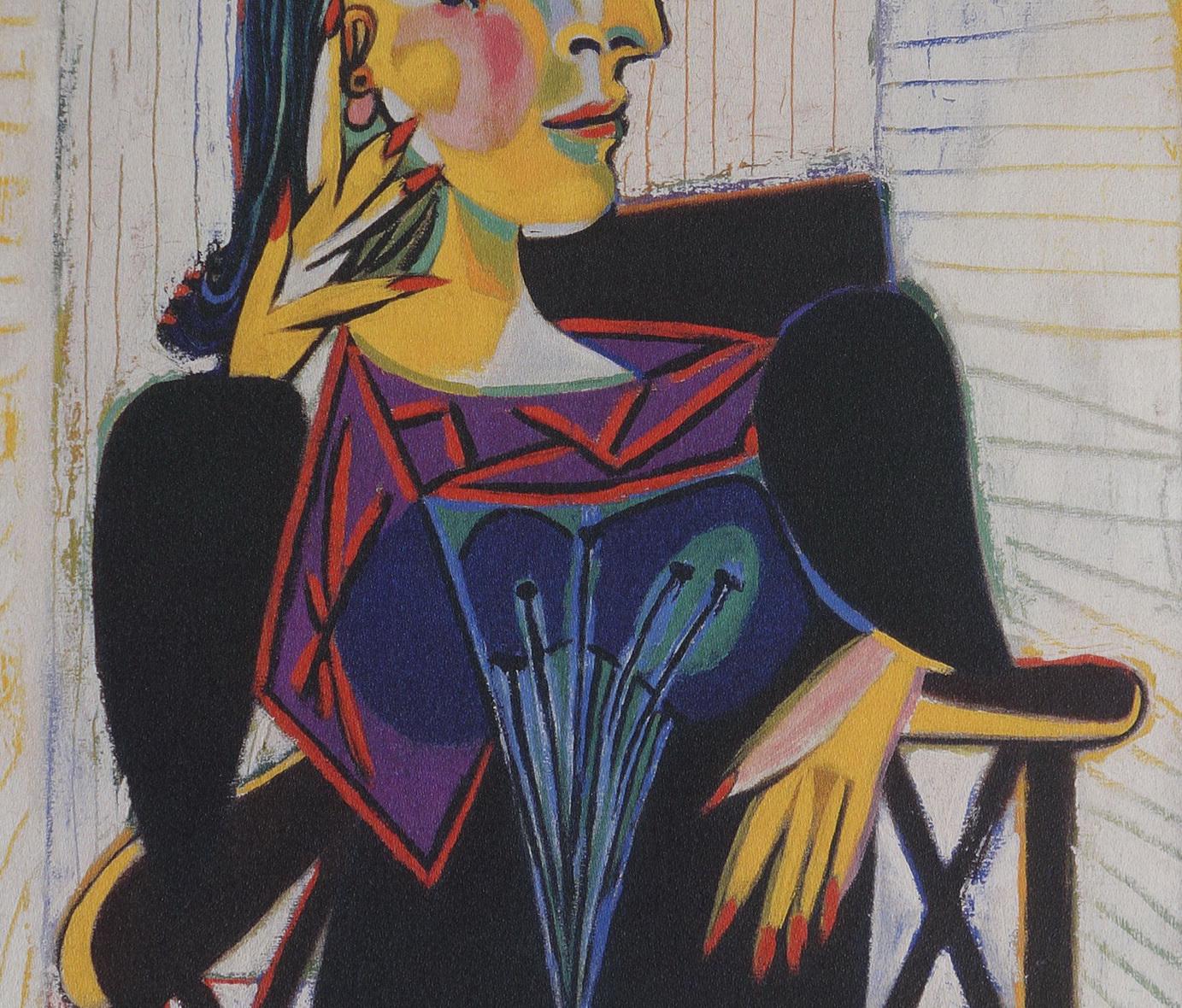 Fine Cubist Limited Edition Print - Portrait of a Woman, Pablo