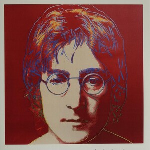 Fine Pop Art Andy Warhol Limited Edition Print – John Lennon, Signed ...