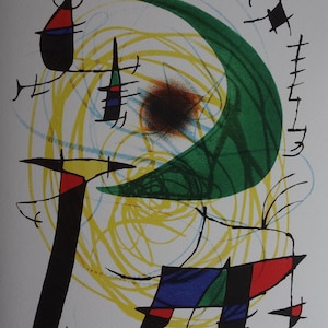 希少！Joan MIRO ジョアン・ミロのオリジナル エッチング　美品 希少！Joan MIRO ジョアン・ミロのオリジナル エッチング 美品