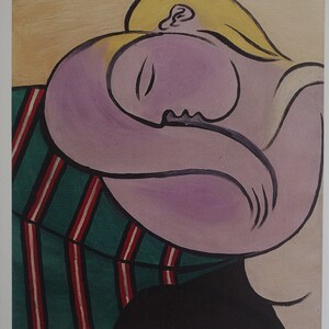 Fine Cubist limited edition print - portrait of a woman, Pablo Picasso, signed & numbered
