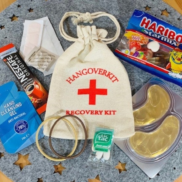 Hangover Kit | Survival Kit (Prefilled) | Hen do | Party Favours