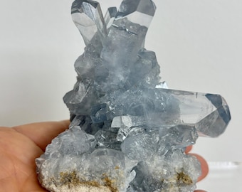 Celestite (ook bekend als Celestine) Collector-exemplaar