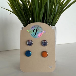 Oilers Earrings