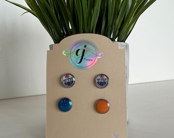 Oilers Earrings
