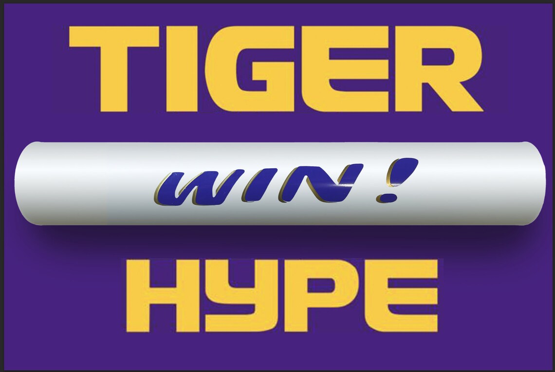 LSU Football WIN BAR Etsy