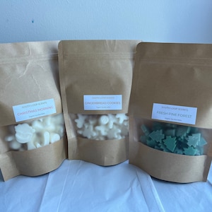 Holiday Wax Melts: Organic Soy, Winter Scents