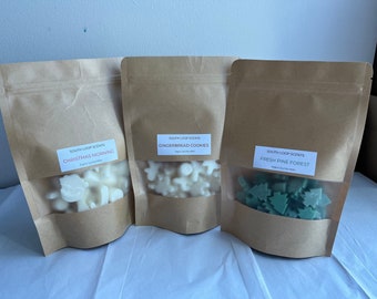Holiday Wax Melts: Organic Soy, Winter Scents