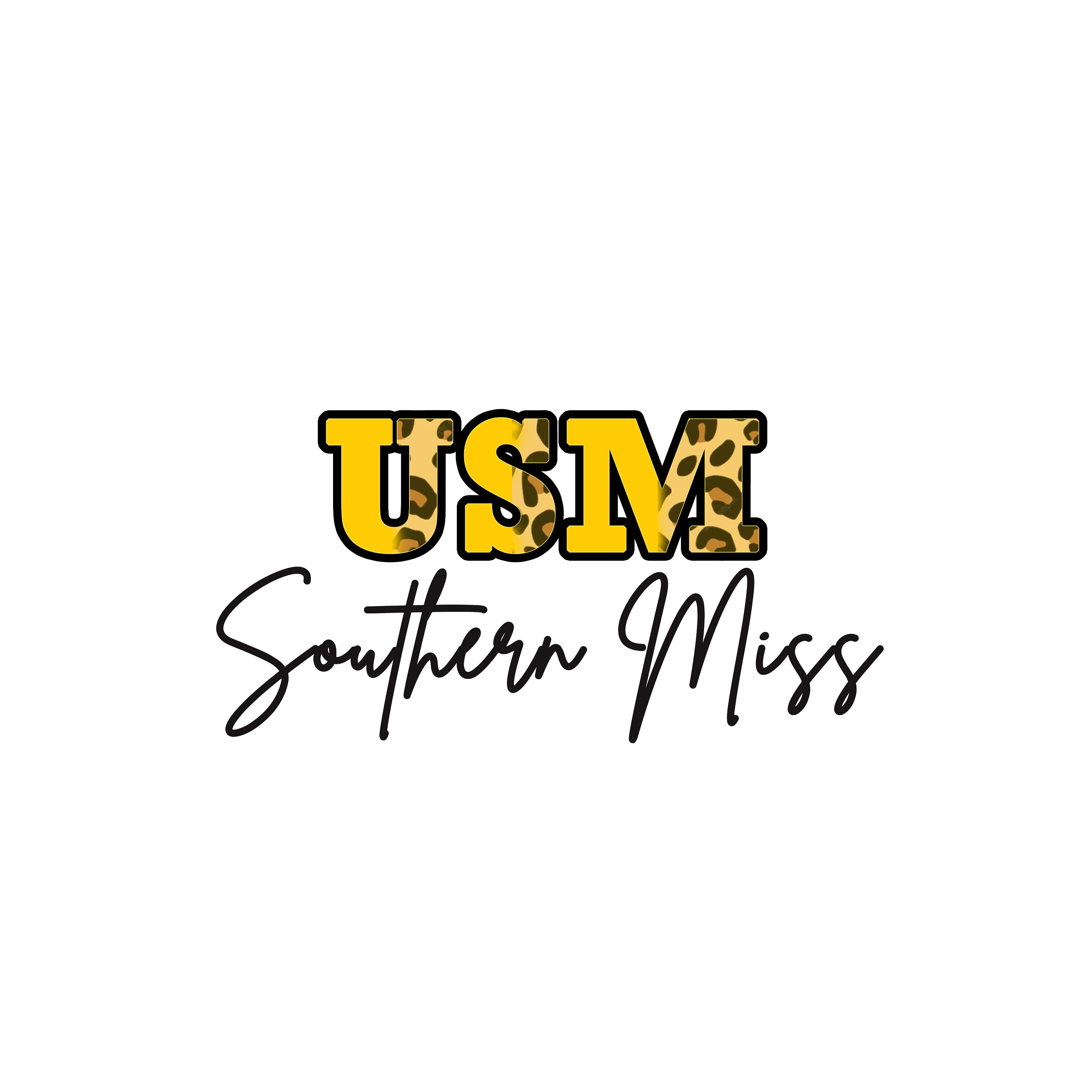 Southern Miss USM Eagles PNG Etsy