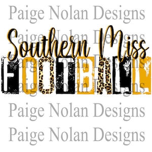 USM Football University of Southern Mississippi, Golden Eagles, Smttt, Sublimation Transfer PNG