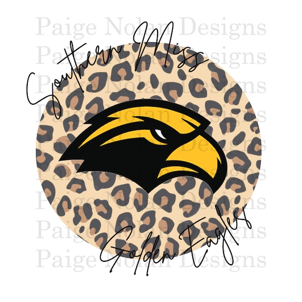 USM, Southern miss eagles sublimation design, png