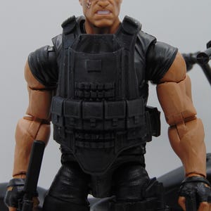 Heavy Chest Armor Vest - 1:12 Scale Gear for 6" Marvel Legends Action Figures