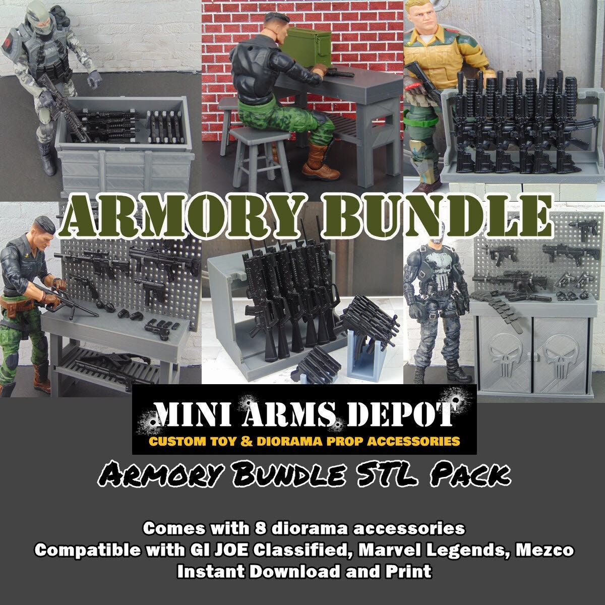 Gi Joe Awe Striker Accessories - Etsy