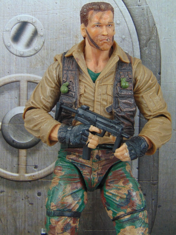 1/12 Scale Sci-fi Minigun Resin Accessory - Custom Mini Gun For GI Joe, Legends Figures