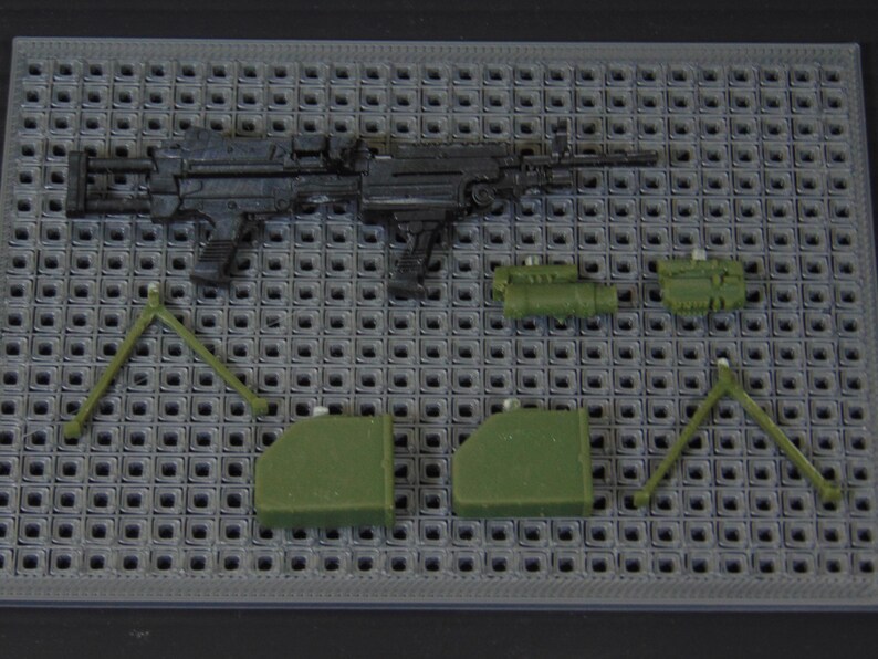 Custom 1:12 Action and Gore Effects Diorama Prop Set Muzzle Flash Blood ...
