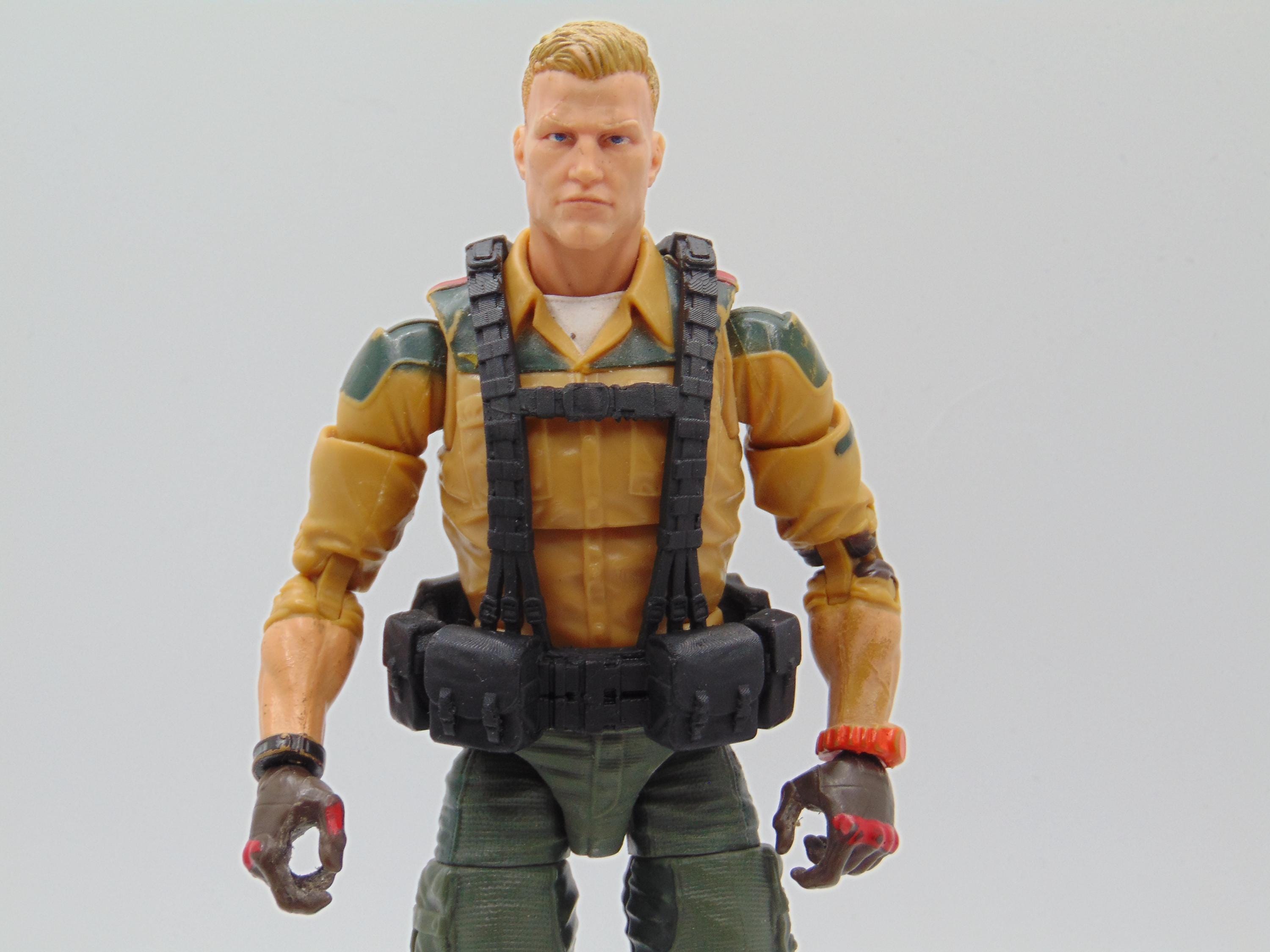 1:12 Scale Tactical Harness Ammo Pouch Accessory for 6