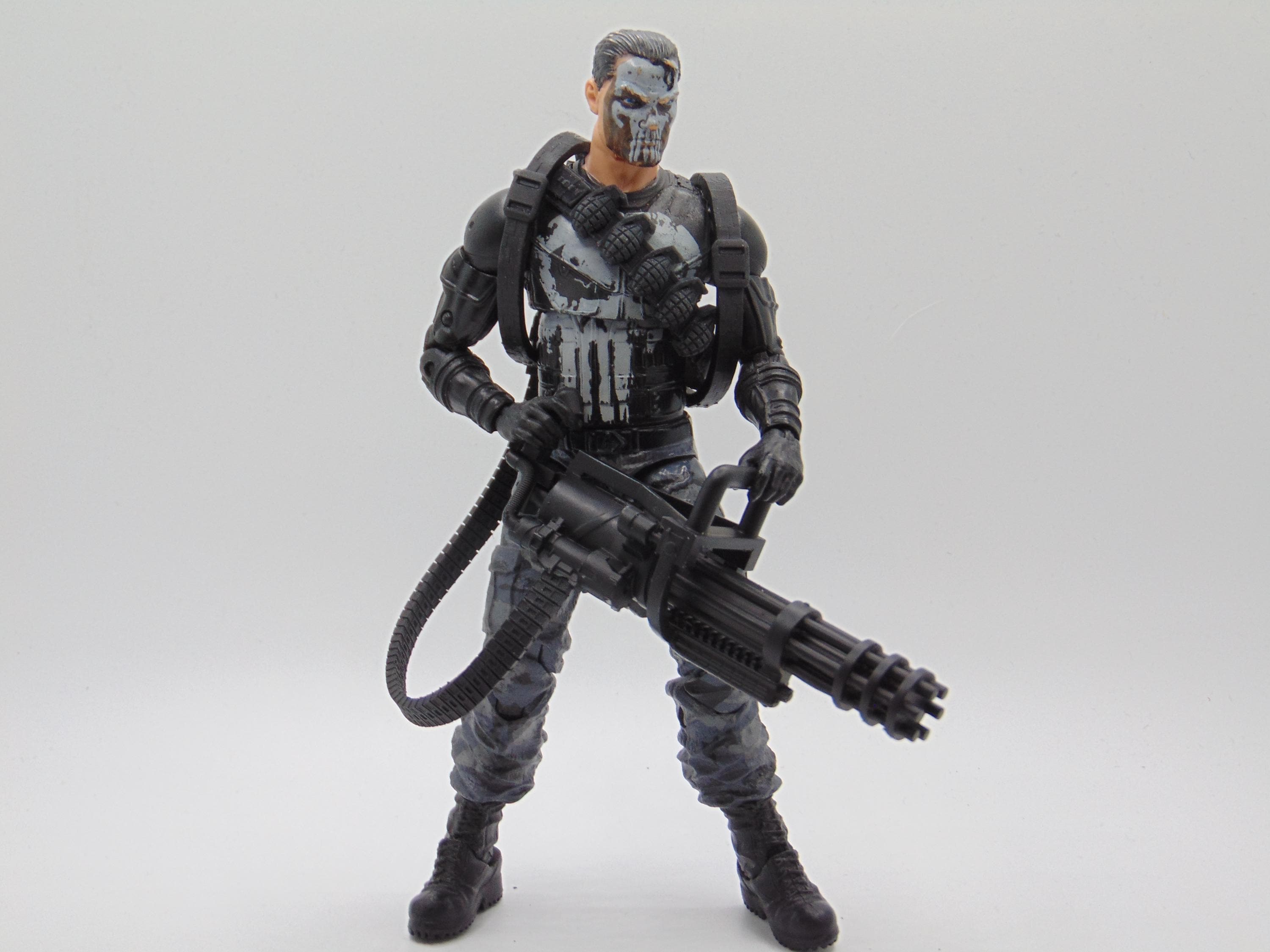 Marvel Rigs Custom 1:12 War Zone Load-out M134 Minigun Gatling Rig Set for 6 ...