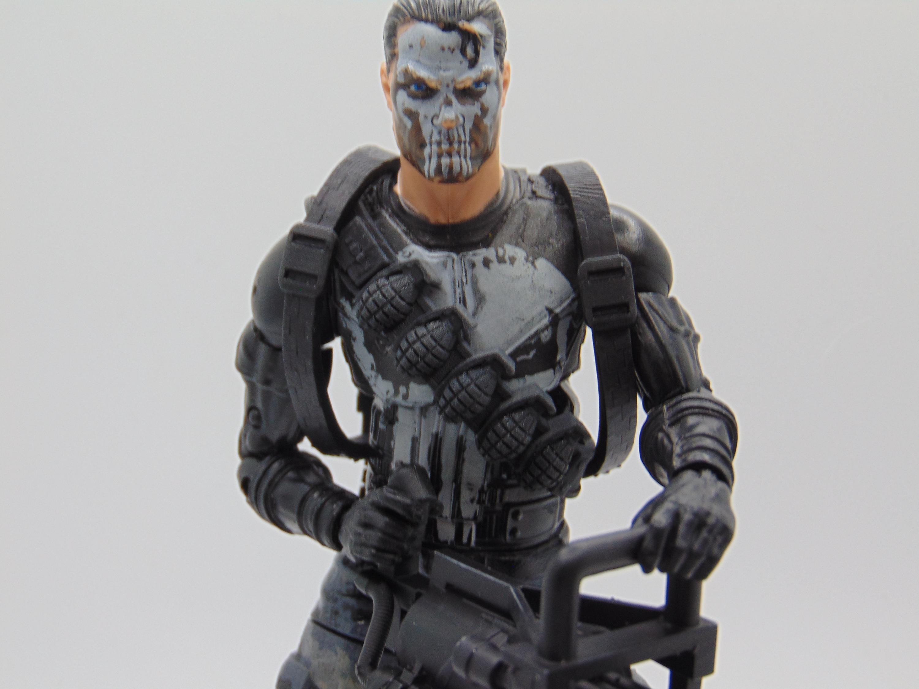 Marvel Rigs Custom 1:12 War Zone Load-out M134 Minigun Gatling Rig Set for 6 ...